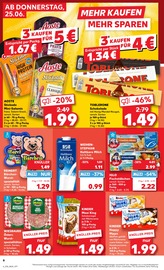 Aktueller Kaufland Prospekt mit Süßigkeiten, "Hier bin ich richtig", Seite 6