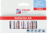 Alkaline-Batterien im ROLLER Prospekt Alkaline-Batterien von clever pick im aktuellen ROLLER Prospekt fĂŒr 1,29 âŹ