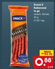 Aktuelles Kabanossi to go Angebot bei Netto Marken-Discount in Frankfurt (Main) ab 0,88 €