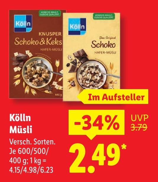 Schoko Hafer-Müsli