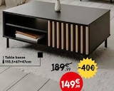 Table basse dans le catalogue Maxi Bazar