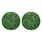 HOMCOM Kunstpflanze grün Polypropylen B/H/L: ca. 40x40x40 cm für 38,99 € bei POCO im Angebot HOMCOM Kunstpflanze grün Polypropylen B/H/L: ca. 40x40x40 cm im aktuellen POCO Prospekt