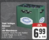 Heilwasser oder Mineralwasser im Angebot bei E center in Dresden Heilwasser oder Mineralwasser Angebote von Staatl. Fachingen bei E center Dresden für 6,99 €
