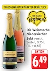 Riesling Sekt Angebote von Die Weinmacher Niederkirchen bei E center Pirmasens für 6,49 €