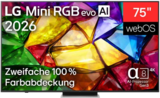 Mini RGB-evo-TV 75MRGB88B9B im Angebot bei expert in Hemer Mini RGB-evo-TV 75MRGB88B9B Angebote von LG bei expert Hemer für 1.099,00 €