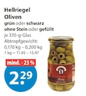 Oliven grün ohne Stein von Hellriegel im aktuellen V-Markt Prospekt für 2,29 €