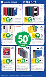Promos Fournitures Scolaires dans le catalogue "VIVEMENT LA FIN DES VACANCES" de Intermarché Super Fournitures Scolaires en promo dans le catalogue Intermarché Super à la page 6