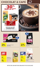 Prix et réduction Café Grains dans le prospectus Carrefour en cours Offre Café Grains dans le catalogue Carrefour du moment à la page 29