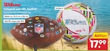 Volleyball oder NFL Football im Angebot bei Netto Marken-Discount in Remscheid Volleyball oder NFL Football Angebote von Wilson bei Netto Marken-Discount Remscheid für 17,99 €
