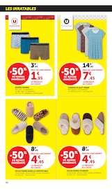 Promotion Chaussures Femme dans le prospectus Hyper U, valable du 15/09/2026 au 27/09/2026 Promo Chaussures Femme dans le catalogue Hyper U du moment à la page 48