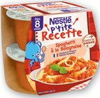 Repas des 8 mois p'tite recette - NESTLE en promo chez Super U Repas des 8 mois p'tite recette - NESTLE dans le catalogue Super U
