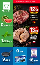 Catalogue Supermarchés Hmarket en cours à Juziers et alentours, "Hmarket", 7 pages, 27/07/2026 - 02/08/2026