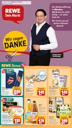 REWE Prospekt "Dein Markt", 16 Seiten, 11.08.2025 - 16.08.2025