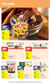 Promos Nutella dans le catalogue "Carrefour market" de Carrefour Market Nutella en promo dans le catalogue Carrefour Market à la page 28