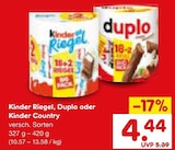 Netto Marken-Discount - Riegel Angebot im Prospekt Riegel bei Netto Marken-Discount im Prospekt "" für 4,44 €