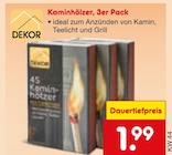 Kaminhölzer, 3er Pack im Angebot bei Netto Marken-Discount in Langenfeld Kaminhölzer, 3er Pack Angebote von Dekor bei Netto Marken-Discount Langenfeld für 1,99 €