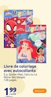 Livre de coloriage avec autocollants - Disney dans le catalogue Action