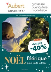 Siège auto Angebote im Prospekt "NOËL féérique pour toute la tribu" von Aubert auf Seite 1