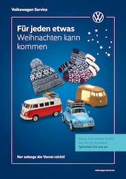 Volkswagen Prospekt für Göppingen mit 1 Seite Volkswagen Prospekt für Göppingen: "Weihnachten kann kommen", 1 Seite, 01.12.2022 - 31.12.2022