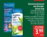 Hustensaft im Angebot bei Marktkauf in Leipzig Hustensaft Angebote von Klosterfrau bei Marktkauf Leipzig für 3,99 €