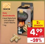 Holz Anzündwolle Angebote von Dekor bei Netto Marken-Discount Cottbus für 4,99 €