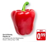 EDEKA Birkweiler - Paprika rot Angebot im Prospekt Paprika rot bei EDEKA im Birkweiler Prospekt für 0,99 €