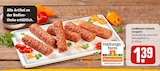 Landbauern Schwein Cevapcici im Angebot bei REWE in Bruchsal Landbauern Schwein Cevapcici Angebote bei REWE Bruchsal für 1,39 €