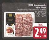 Genussmomente Trüffel Salami bei EDEKA im Knetzgau Prospekt für 2,49 €
