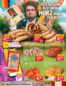 Bratwurst im aktuellen Netto Marken-Discount Prospekt (Berlin) Bratwurst im Netto Marken-Discount Prospekt "Aktuelle Angebote" mit 73 Seiten (Berlin)