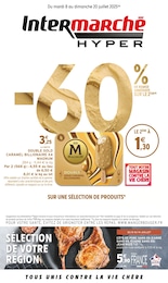 Catalogue Supermarchés Intermarché en cours à Viry-Noureuil et alentours, -60% DE REMISE IMMÉDIATE SUR LE 2ÈME, 48 pages, 08/07/2025 - 20/07/2025