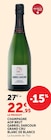 Champagne AOP brut grand cru blanc de blancs - GABRIEL DARCOUR - Super U à Vigneux-sur-Seine Champagne AOP brut grand cru blanc de blancs - GABRIEL DARCOUR en promo chez Super U Vigneux-sur-Seine à 22,95 €