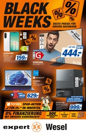 expert Elektromärkte Prospekt der aktuellen Woche mit 8 Seiten, gültig von 15.11.2025 bis 21.11.2025, in Wesel und Umgebung Aktueller expert Elektromärkte Prospekt in Wesel und Umgebung, "Top Angebote" mit 8 Seiten, 15.11.2025 - 21.11.2025