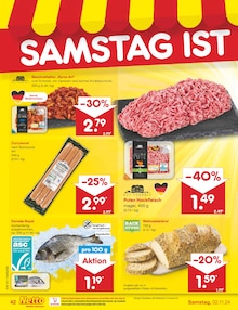 Hackfleisch im Netto Marken-Discount Prospekt "Aktuelle Angebote" mit 57 Seiten (Lübeck)