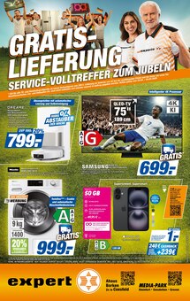 Waschmaschine im expert Prospekt "Top Angebote" mit 14 Seiten (Münster)