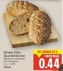 Dinkel-Chia-Quarkbrötchen für 0,44 € bei E center im Angebot Dinkel-Chia-Quarkbrötchen im aktuellen E center Prospekt