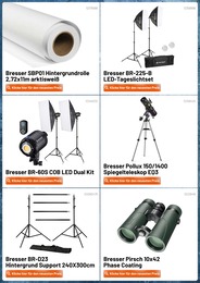 Kamera Express Fernglas im Prospekt 