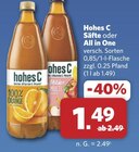 Säfte oder All in One im Angebot bei combi in Osnabrück Säfte oder All in One Angebote von Hohes C bei combi Osnabrück für 1,49 €