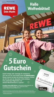 Aktueller REWE Prospekt "Dein Markt" Seite 1 von 28 Seiten für Wolfenbüttel