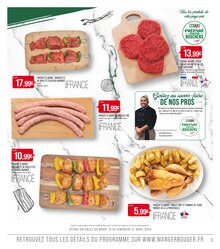 Promo Saucisse dans le catalogue Supermarchés Match du moment à la page 3