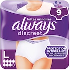 Protection pour fuites urinaires - Always discreet dans le catalogue Colruyt