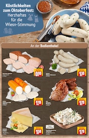 Aktueller REWE Prospekt mit Weißwurst, "Dein Markt", Seite 15