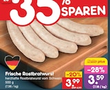 Aktuelle Bratwurst Angebote bei Netto Marken-Discount in Osnabrück Aktuelles Frische Rostbratwurst Angebot bei Netto Marken-Discount in Osnabrück ab 3,59 €