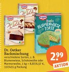 Backmischungen im tegut Prospekt Backmischung von Dr. Oetker im aktuellen tegut Prospekt für 2,99 €