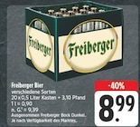 Bier Angebote von Freiberger bei EDEKA Delitzsch für 8,99 €