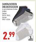 Damen Sneakersocken Angebote bei Marktkauf Ibbenbüren für 2,99 €