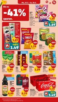 Cola im Penny Prospekt "Wer günstig will, muss Penny." mit 42 Seiten (Ulm)