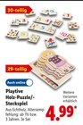 Playtive Holz-Puzzle/-Steckspiel Angebote bei Lidl Schwabach für 4,99 €