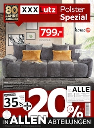 Couch Angebot im aktuellen XXXLutz Möbelhäuser Prospekt auf Seite 1