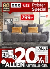 Aktueller XXXLutz Möbelhäuser Prospekt mit Sofa, "Polster Spezial", Seite 1