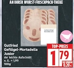 Geflügel-Mortadella Junior von Gutfried für 1,79 € bei EDEKA im Angebot Geflügel-Mortadella Junior von Gutfried im aktuellen EDEKA Prospekt